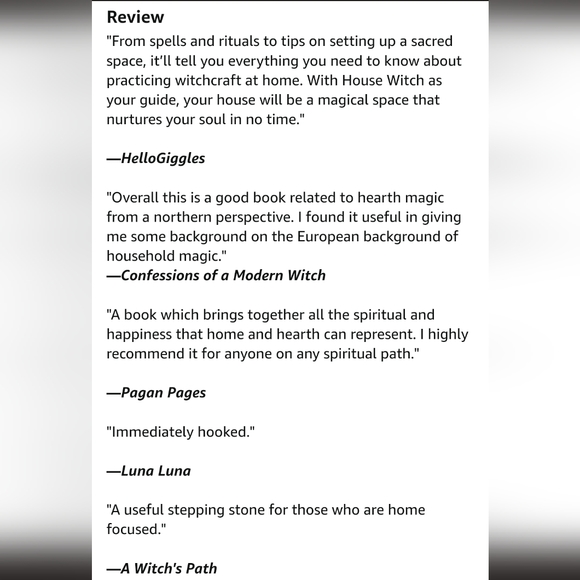 The House Witch by Arin Murphy-Hiscock Hard Cover New Age Witchcraft Book - Picture 4 of 7